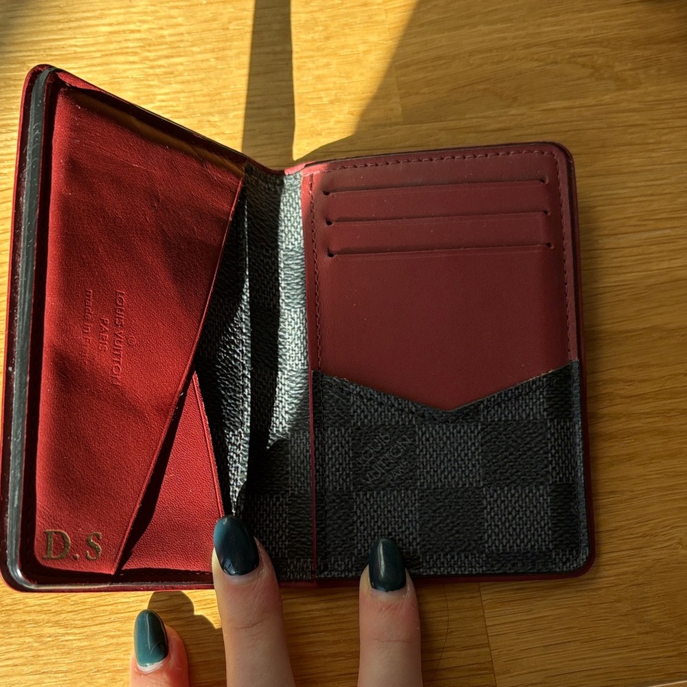 Authentic LV Custom Black Wallet - Picture 3 of 4